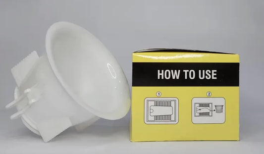 Pee Poo Cup WC Cover – Stop Smell, Cockroaches & Rats | Squat Toilet Solution